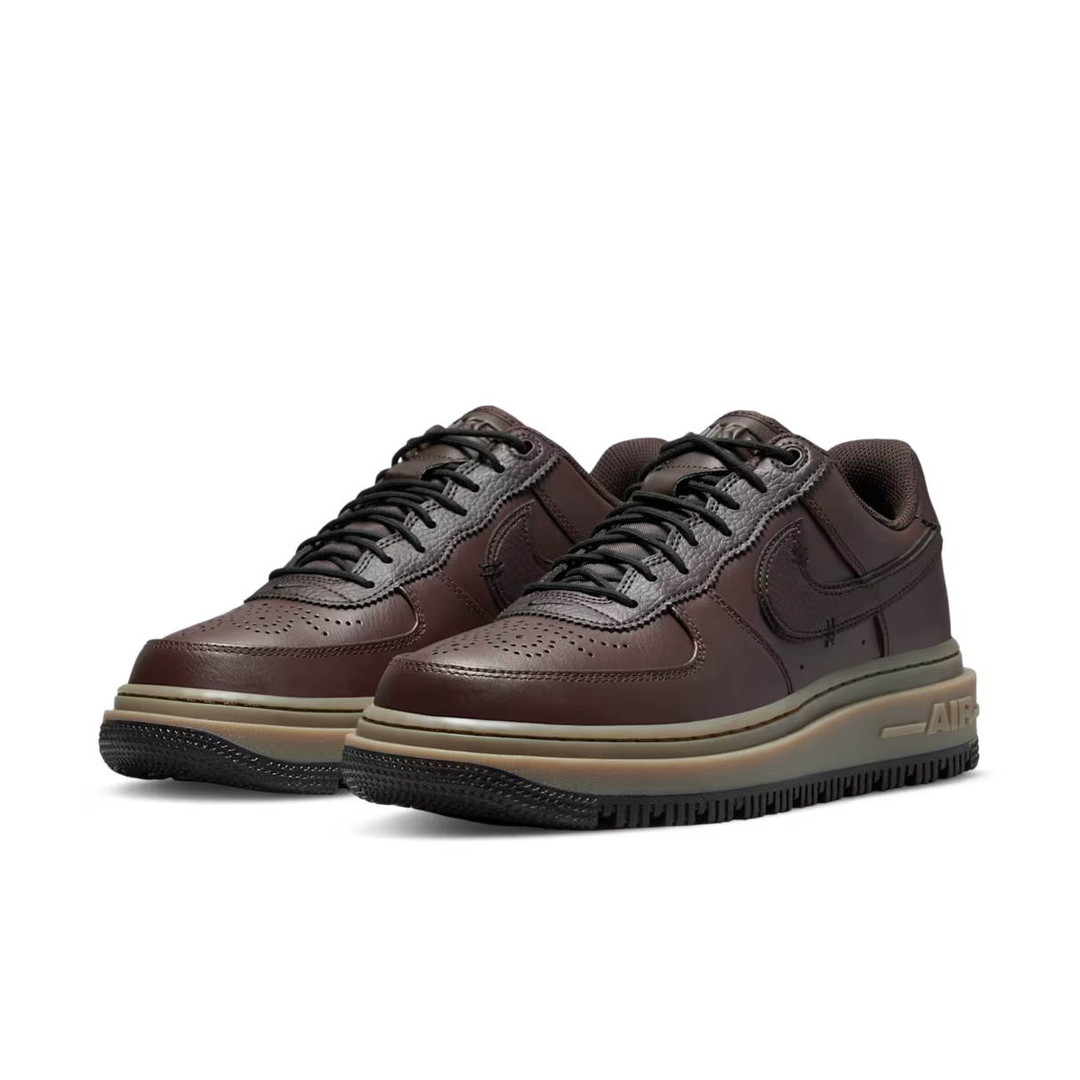 Nike Air Force 1 Brown/Black - Size 41