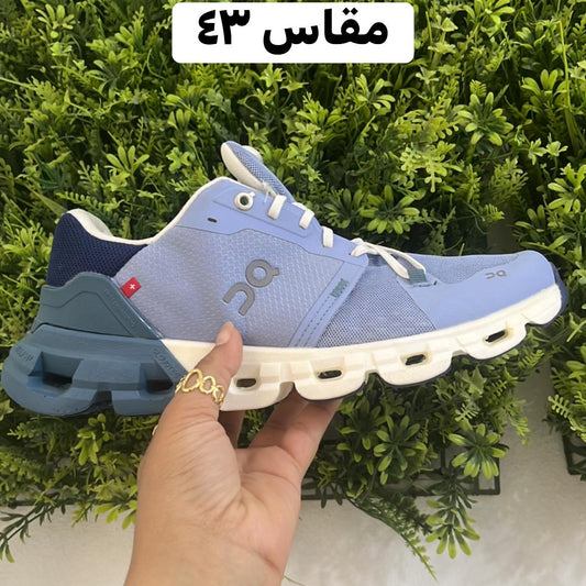 كوتشي On Cloudflyer - أزرق/سيلفر