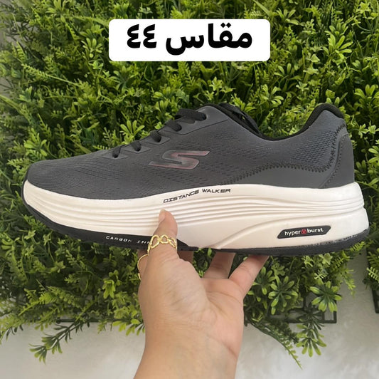 كوتشي Skechers Distance Walker Hyperburst - رمادي