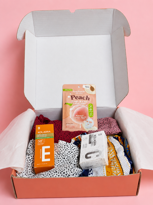 El Sayed Qshta women's fashion and beauty box bundle